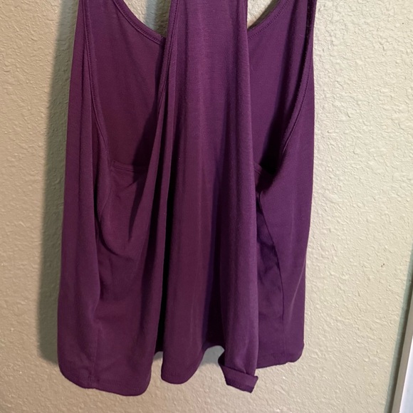 Mossimo Supply Co. Women's Rich Purple Crop Tank - Picture 5 of 5